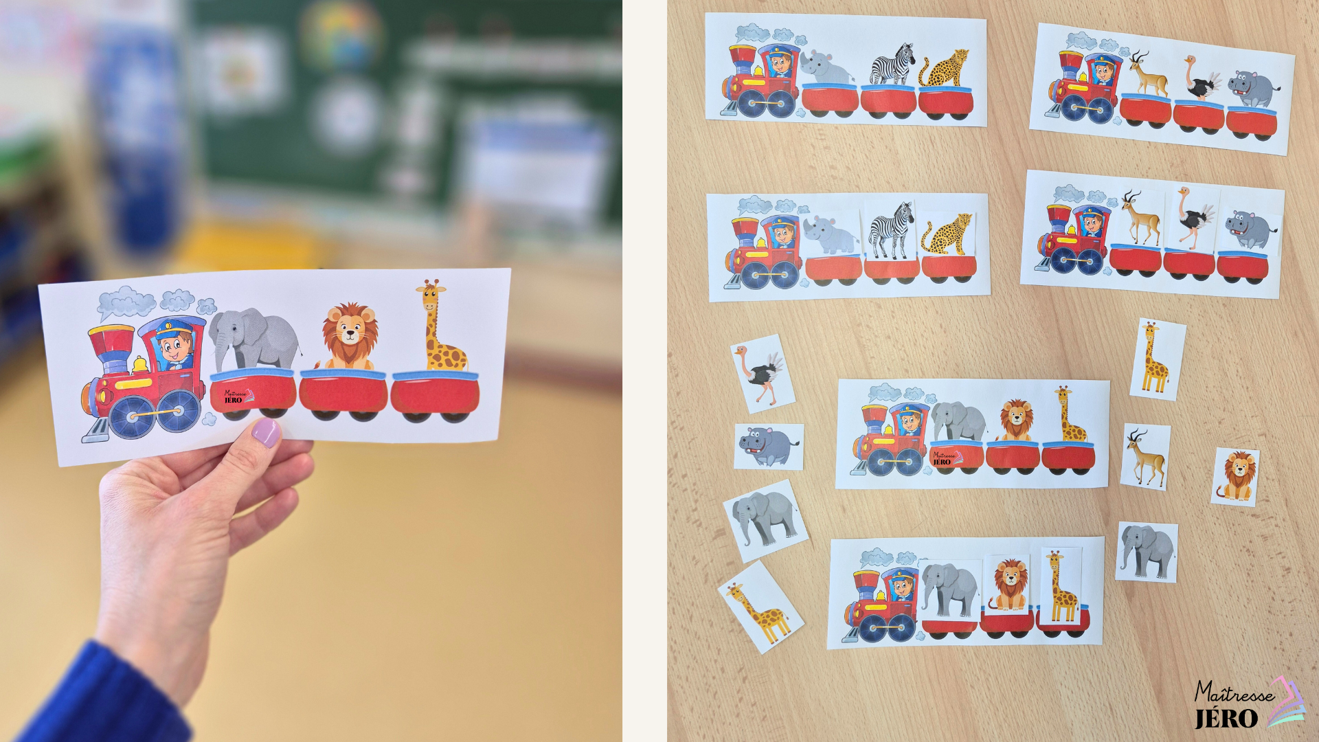 trains position des animaux savane PS
